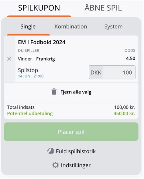 odds på vinderen|OddsExplorer .